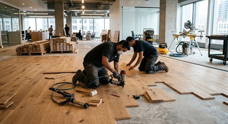 Commercial Hardwood Service in Braintree, MA