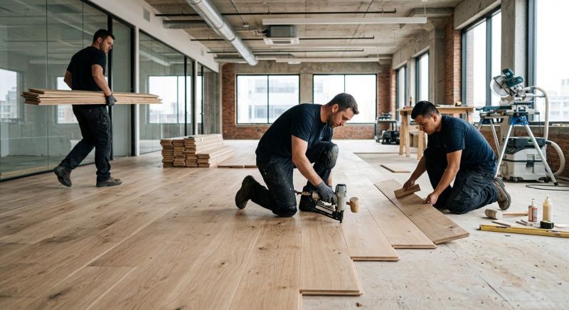 Commercial Hardwood Service in Hanover, MA