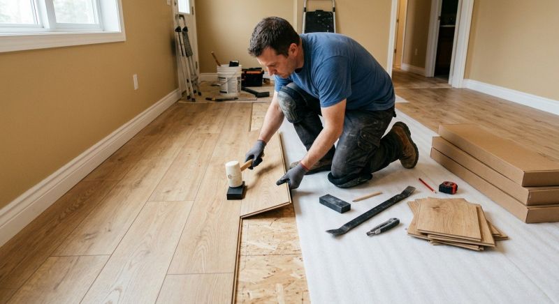 Laminate Floor Installation in East Weymouth, MA