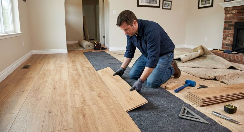 Laminate Floor Remodeling in Cambridge, MA