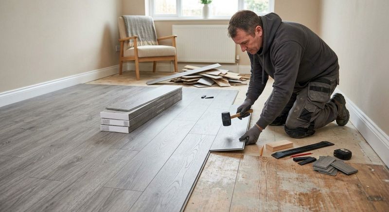 Laminate Floor Replacement in East Weymouth, MA
