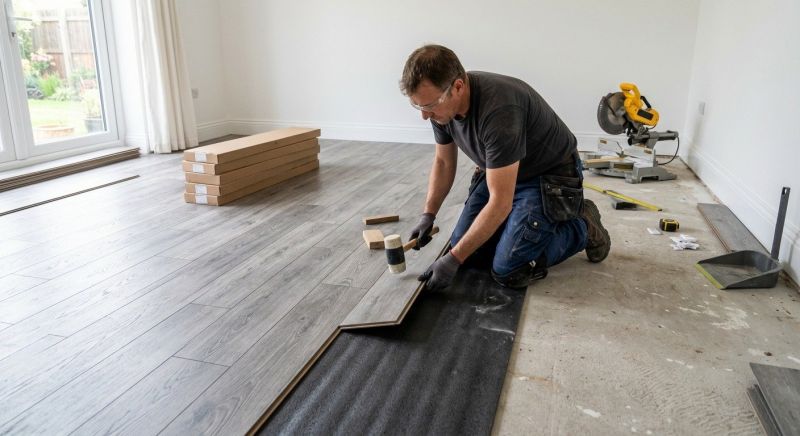 Laminate Floor Replacement in Essex, MA