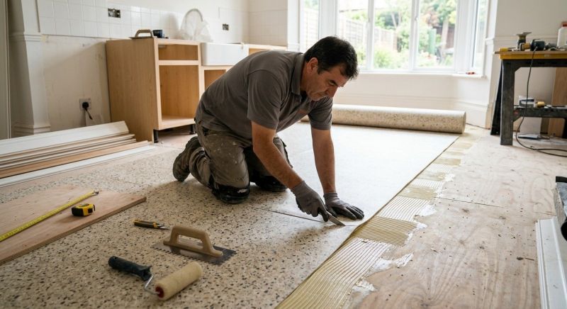 Linoleum Floor Installation in Cambridge, MA
