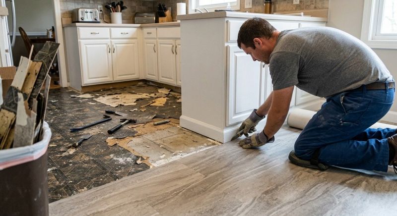 Linoleum Floor Installation in Littleton, MA