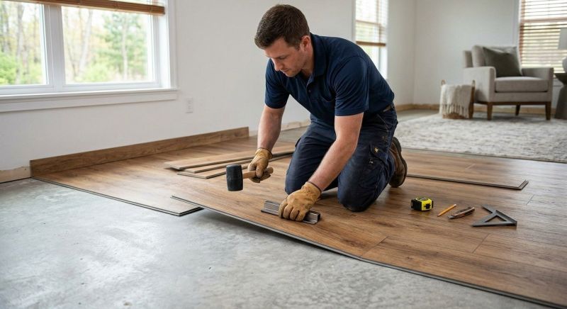 Luxury Vinyl Tile Installation in Harvard, MA
