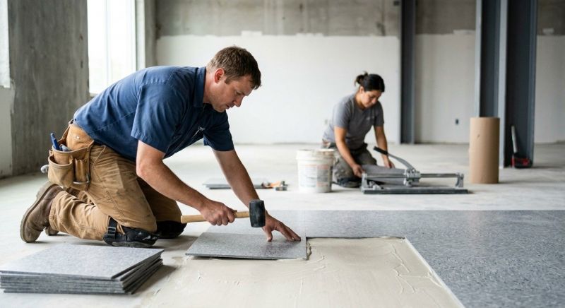 Lvt Flooring Installation in North Easton, MA