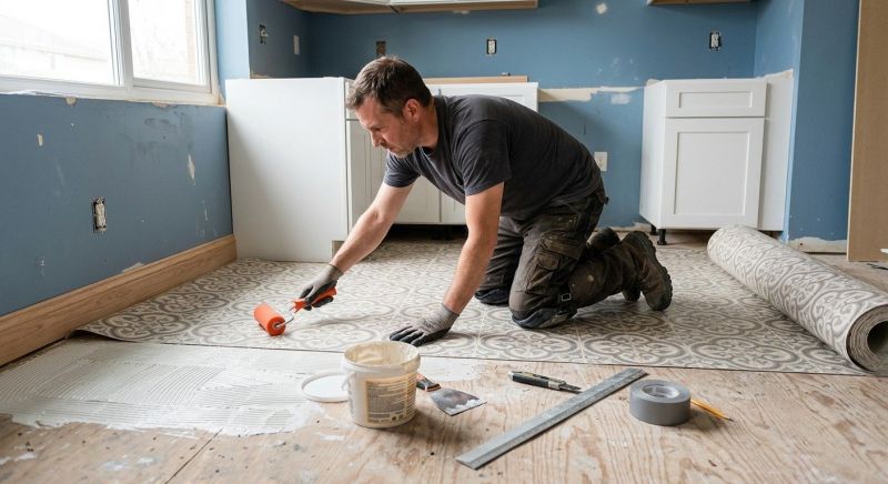 Sheet Flooring Installation in Lowell, MA