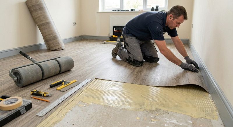 Sheet Vinyl Installation in South Weymouth, MA