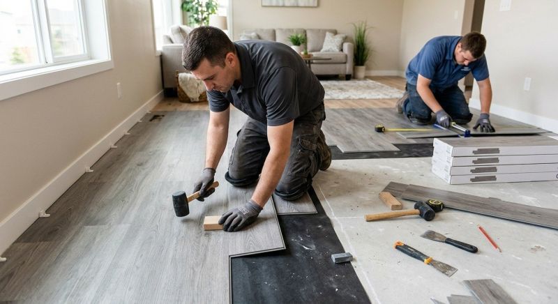Vinyl Flooring Installation in Hyde Park, MA