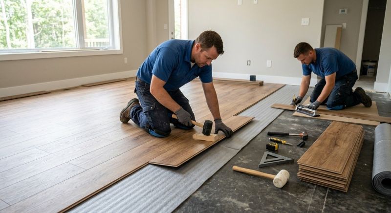 Vinyl Flooring Installation in Newton, MA
