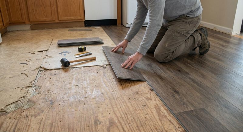 Vinyl Flooring Installation in Woburn, MA