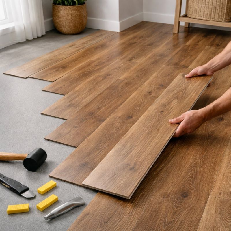 Vinyl Plank Floor Installation in Cambridge, MA