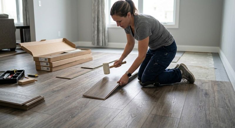 Vinyl Plank Floor Installation in Cambridge, MA