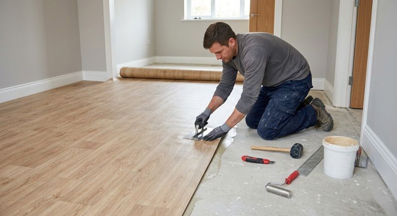 Vinyl Flooring Installation in Medford, MA